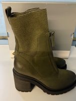 Leder Stiefeltten neuwertig  Gr. 38
