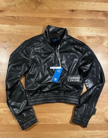 Adidas Chile 62 Jacke Schwarz USA 4 D 34 UK 8 F36 Neu