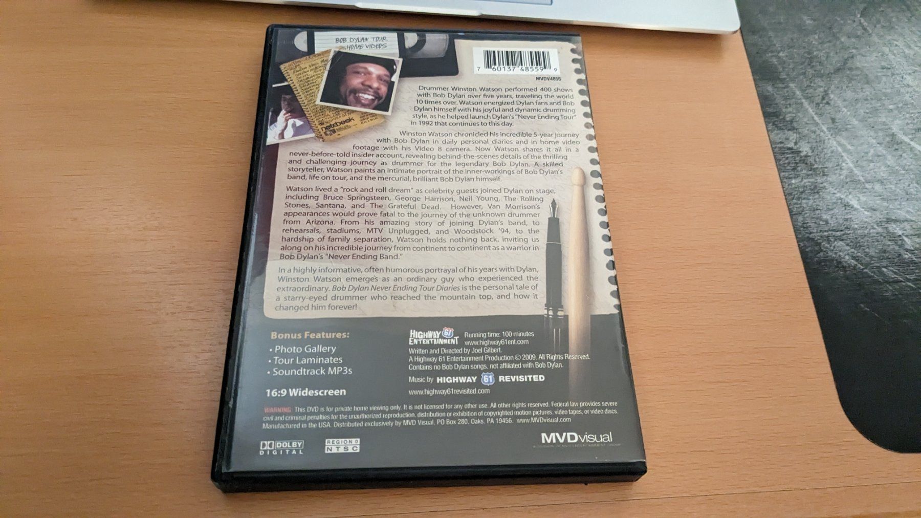 Tutti i DVDs: Bob Dylan Never Ending Tour Diaries DVD R0 NTSC – Usato da Hünenberg See venduto da SpecialEditionGaming 1