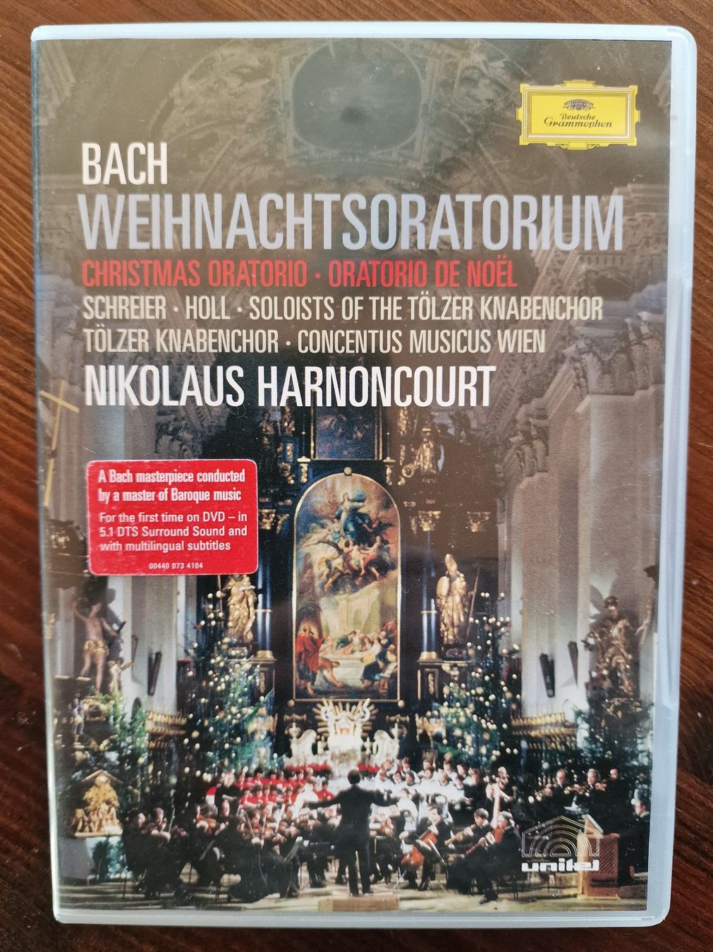 Alle DVDs: DVD  -  Bach  -  Weihnachtsoratorium  -  Tölzer Knabenchor – Gebraucht aus Röthenbach i. E. von Heureka5