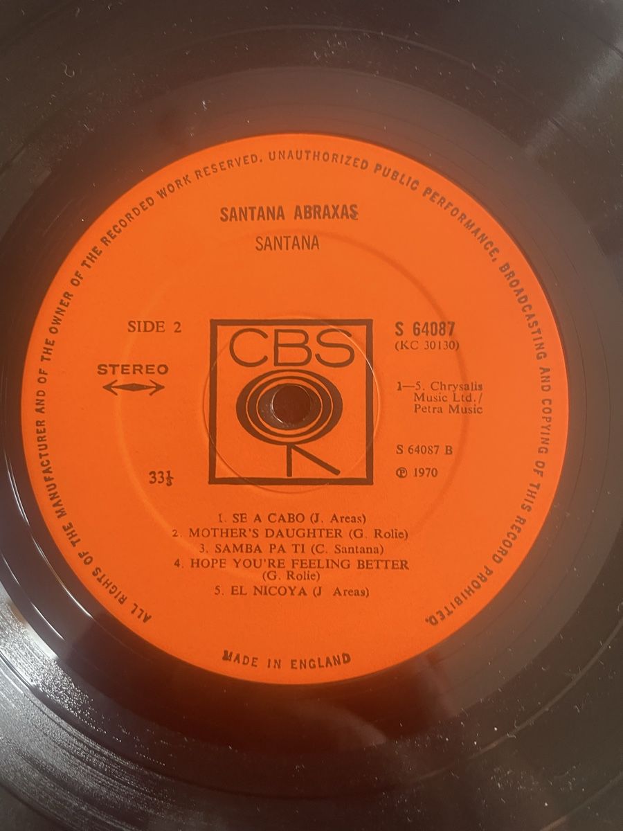 Dischi in vinile: Santana "Abraxa" LP/ Platte – Usato da Günsberg venduto da MorningEgg22 7