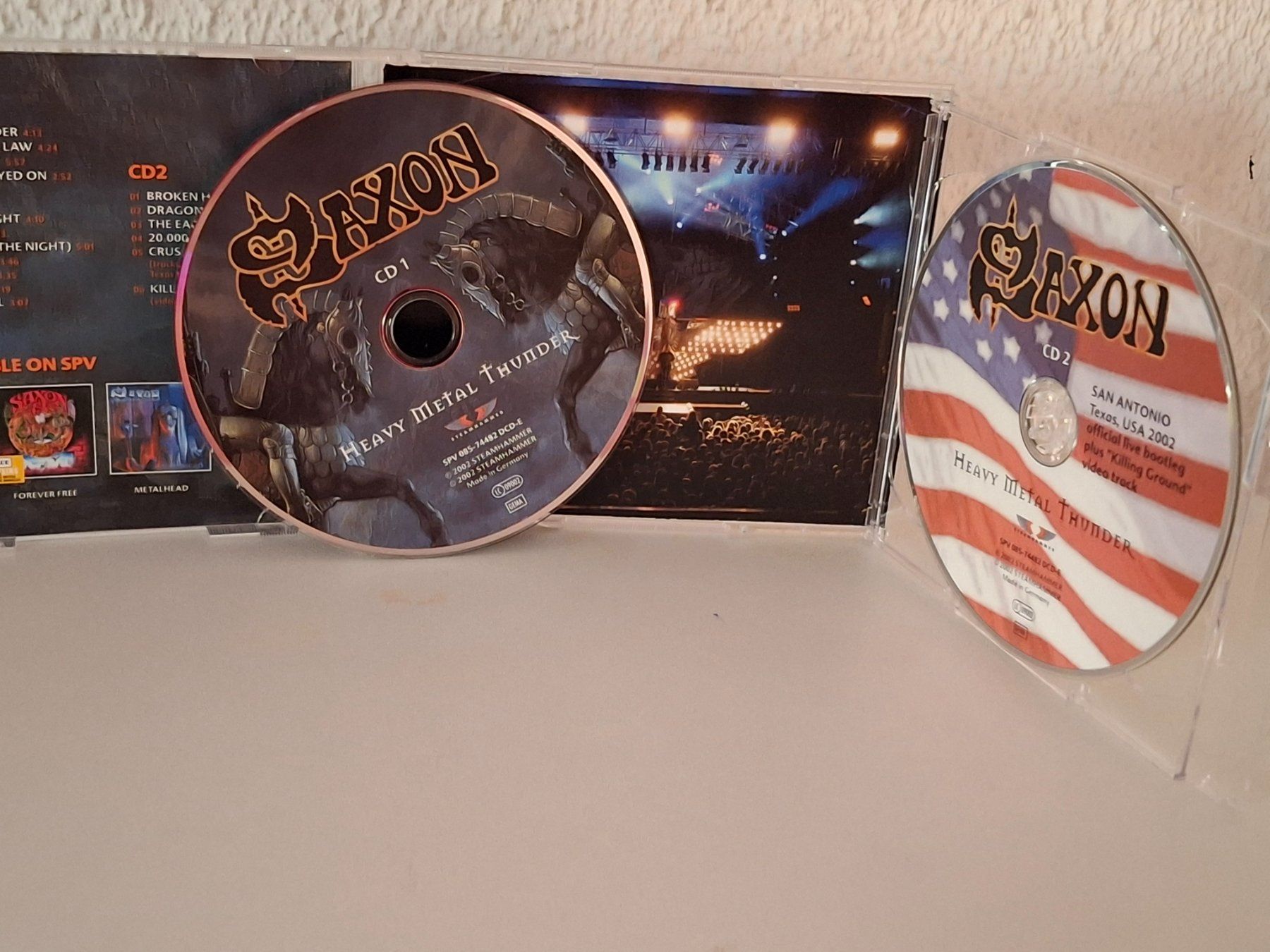CDs: 2CD Saxon - Heavy Metal Thunder - – D'occasion à Aarberg par Jackup1 2