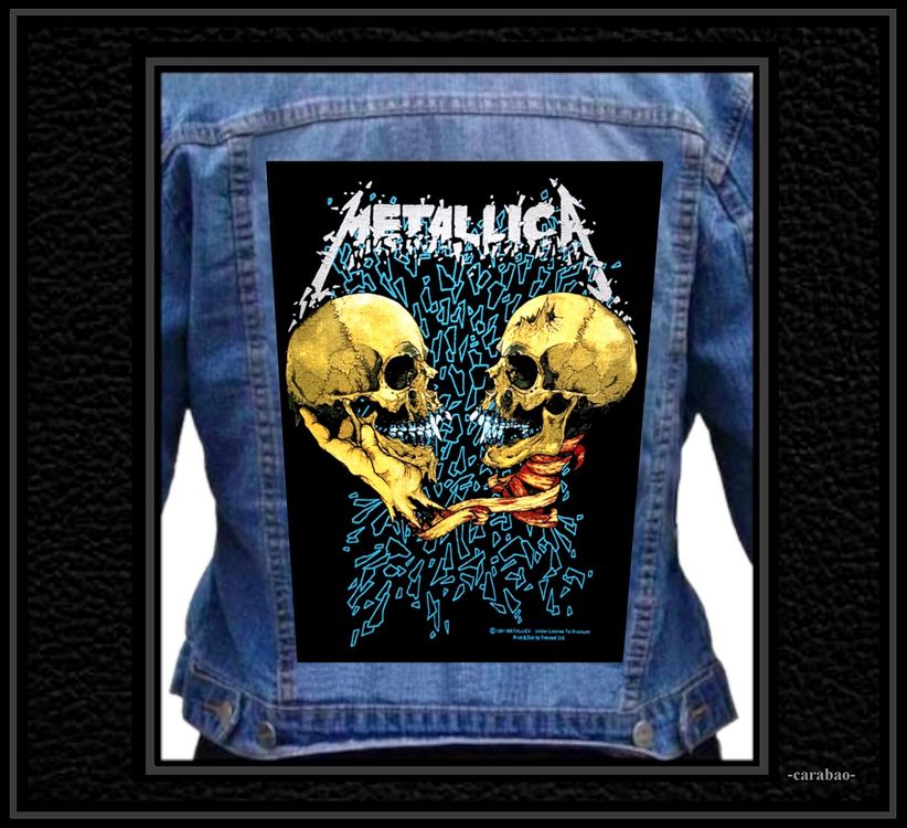 Rücken-Aufnäher *Metallica* / Original Back Patch (Neu (gemäss ...