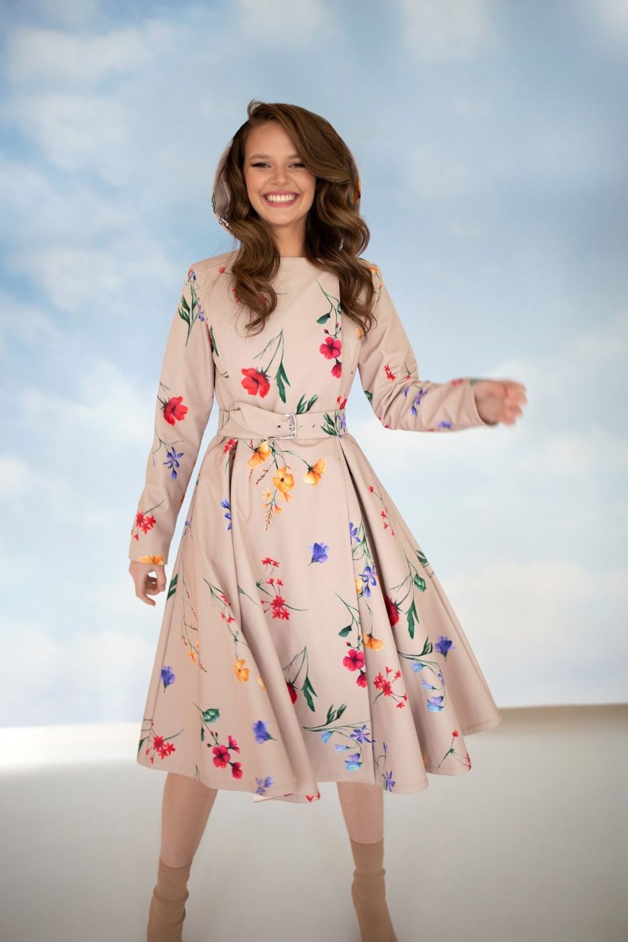Rains Cappotti: RainSisters Regenmantel - Spring Bloom XS – Usato da Baden venduto da JellyMonster 2