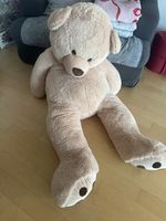 Stofftier Teddybär gross beige guter Zustand