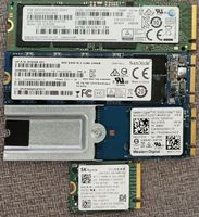 4×SSD M.2 NVMe 256GB Samsung SanDisk , WD& SKhynix.