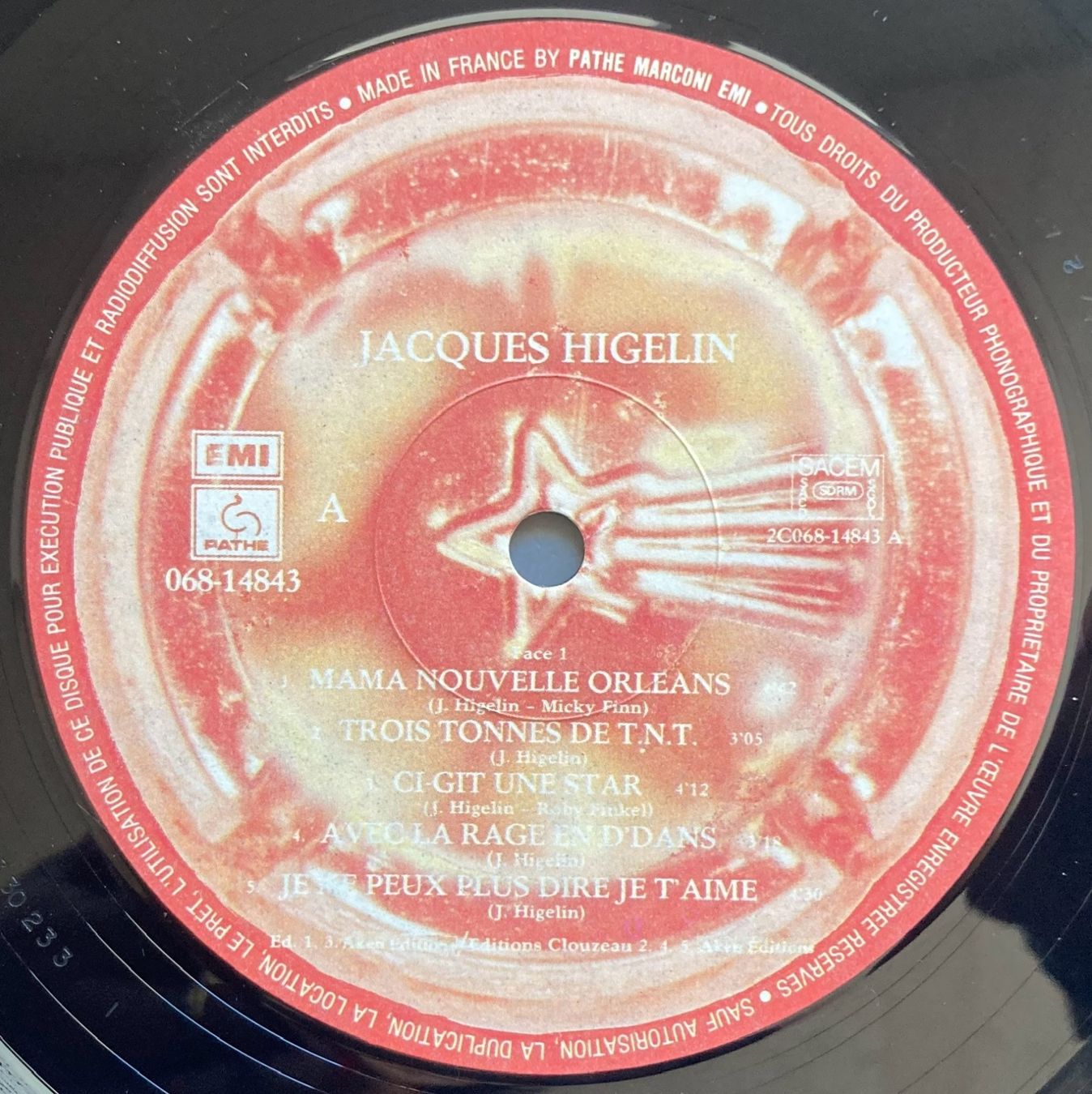 Dischi in vinile: JACQUES HIEGLIN - CAVIAR POUR LES AUTRES – Usato da Poliez-Pittet venduto da Newtown-Records 2