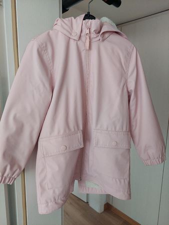 H&M gefütterte Übergangs- & Regenjacke Mädchen Gr. 122