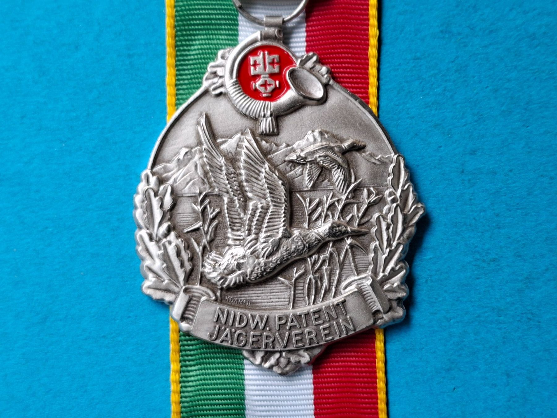 Medaglie: Nidwalden Jagd Jäger 1982 (u413) – Usato da Schwanden GL venduto da Suvorov