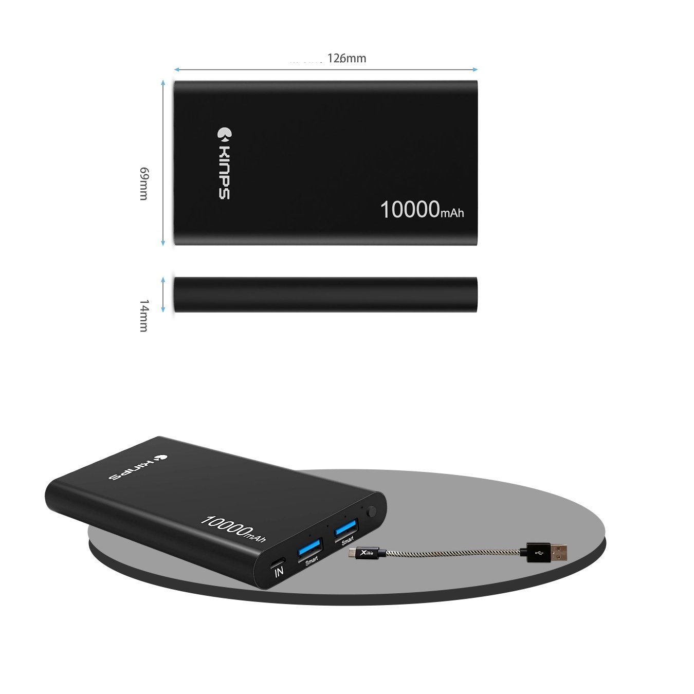 Batterie: Powerbank 10000mAh – Usato da Strengelbach venduto da SWISSPERFECT 1