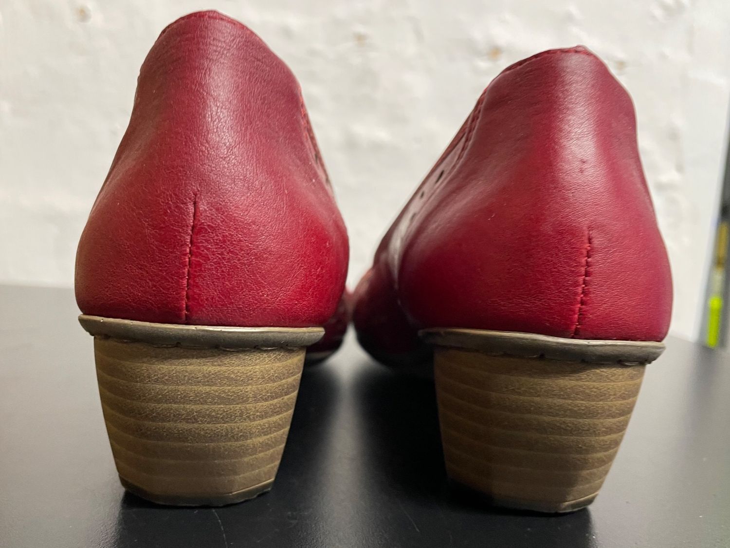 Rieker Scarpe da donna: Rieker Damen-Pumps Gr. 38 rot – Usato da Winterthur venduto da moschtli20 3