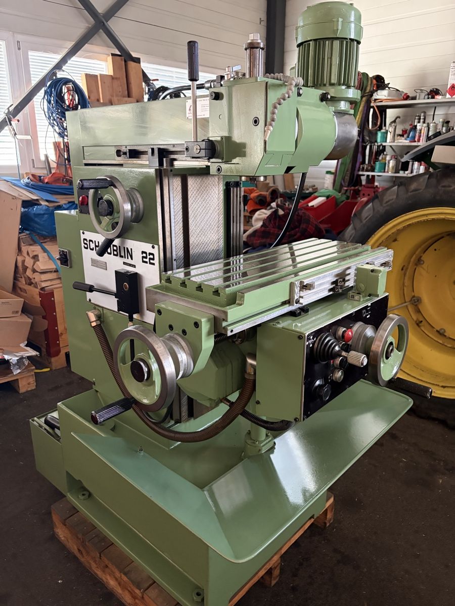 Schaublin Alle Maschinen: Schaublin, Fräse,  – Gebraucht aus Ebnat-Kappel von Mech57