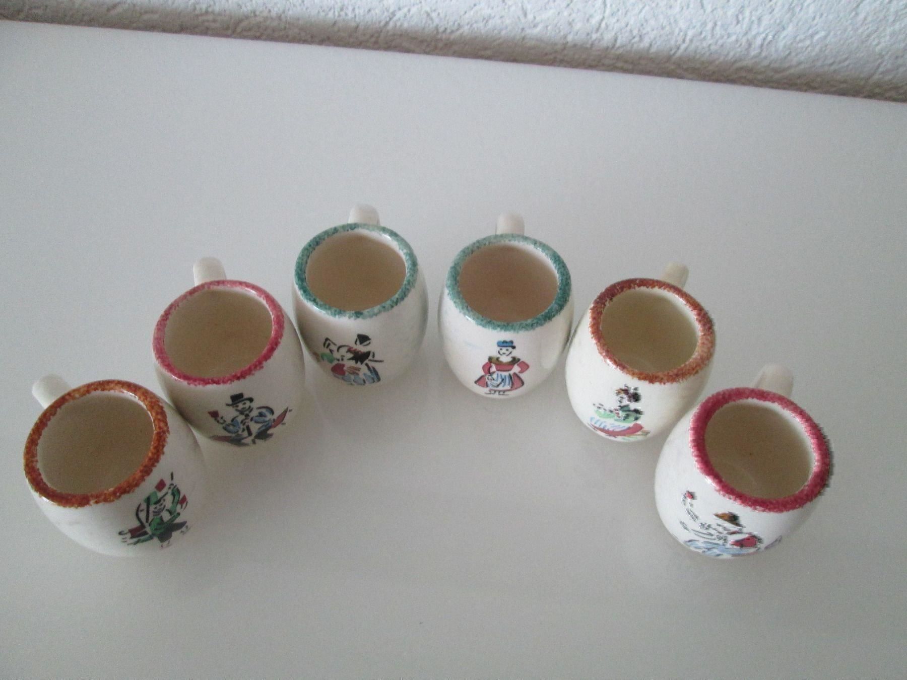 Tazze: 6 Stk.mini Tassen Keramik – Usato da Movelier venduto da ddomenika 1