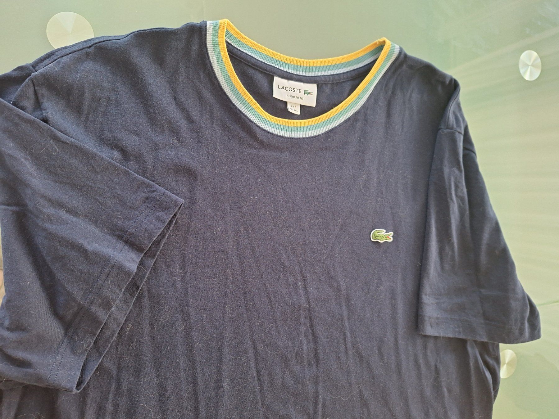 Lacoste Magliette Polo: POLO-SIHRT LACOSTE Kurzarm, mit Rundkragen – Usato da Dornach venduto da kurtbahn 2