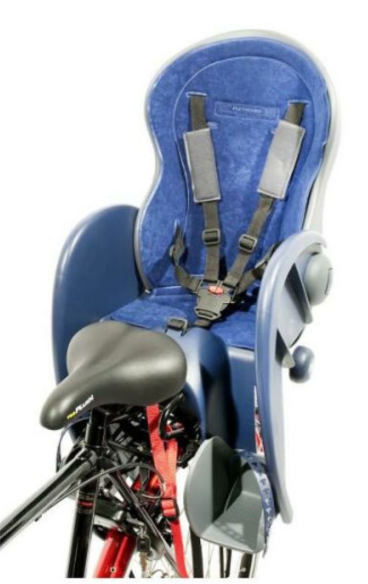 Pezzi di ricambio: Velo Kindersitz Marke Pletscher blau grau NEU – Nuovo e nell'imballaggio originale da Gossau SG venduto da j85shopshipping