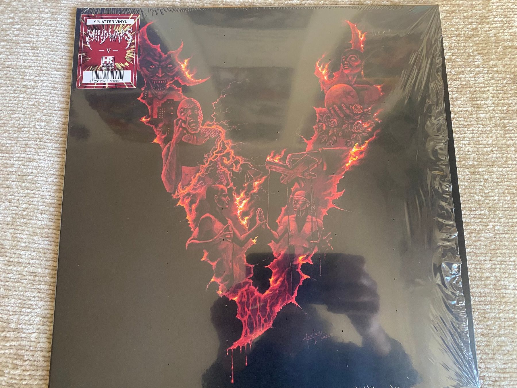 Dischi in vinile: Mindwars – V / LP Splatter – Nuovo (secondo la descrizione) da Basel venduto da Dinosauce 1