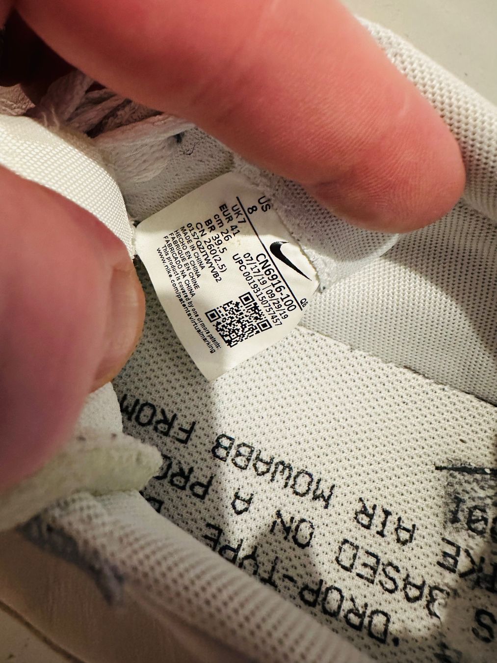 Nike Scarpe da uomo: Nike Blazer Grösse 41 – Usato da Bern venduto da howi72 4