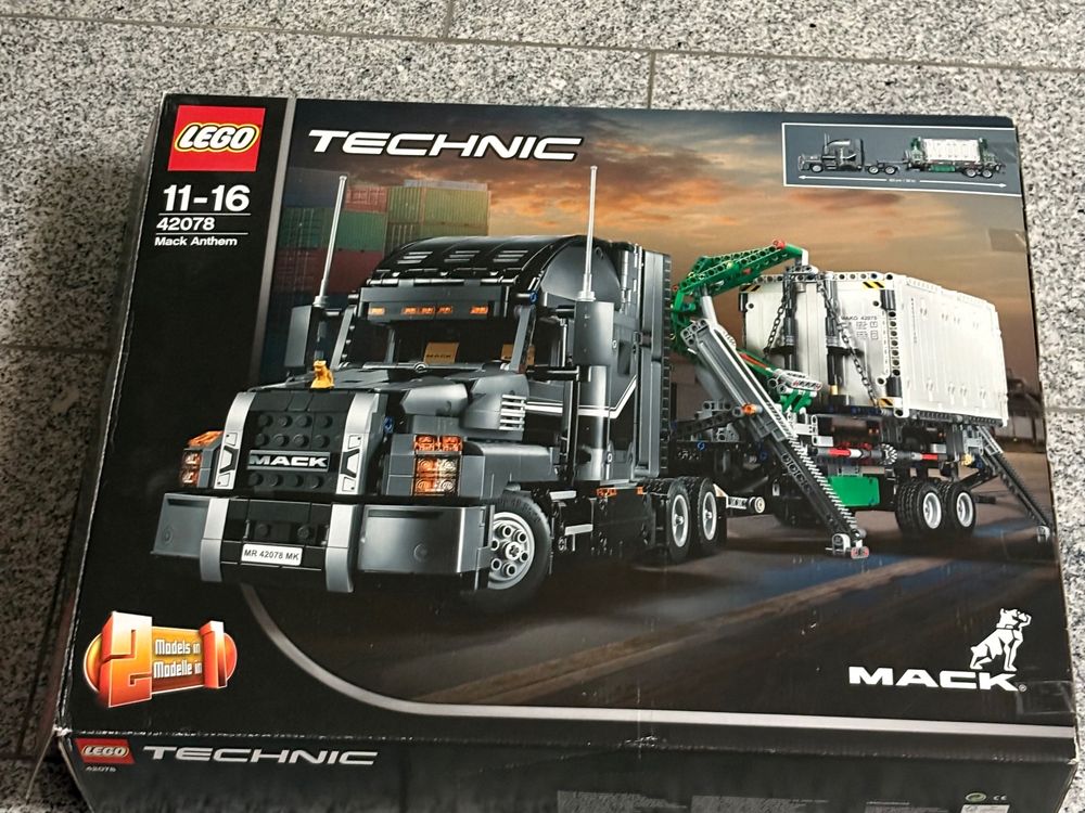 LEGO Technic 42078 Mack Anthem Truck - Komplett! (Gebraucht) in ...