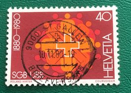 CH Briefmarken Vollstempel   