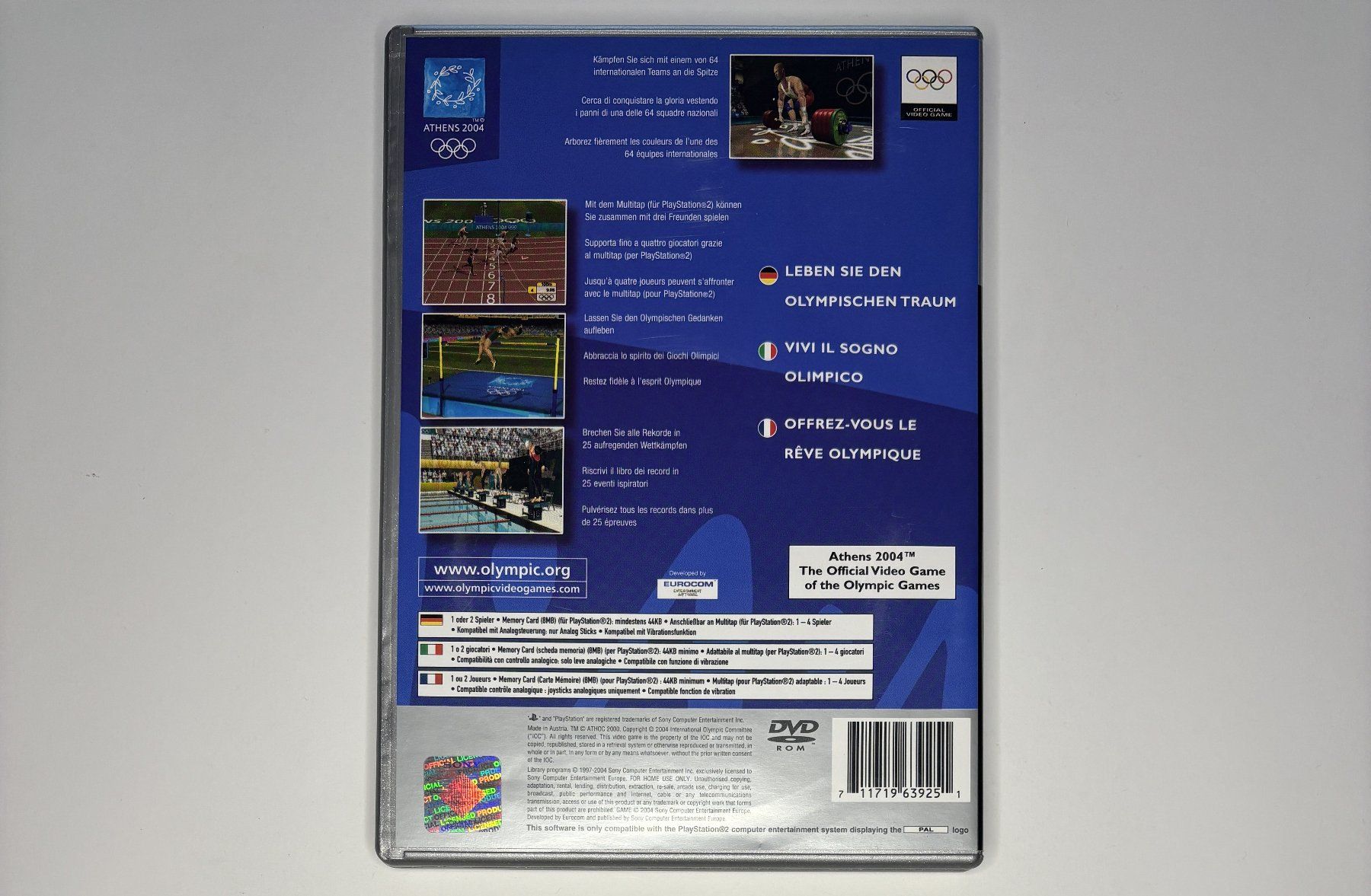 Giochi: PS2 - Athens 2004 – Usato da Allschwil venduto da Bullach 2
