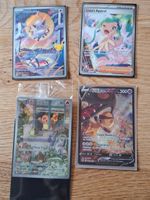 Lot de cartes pokemon diverses séries.