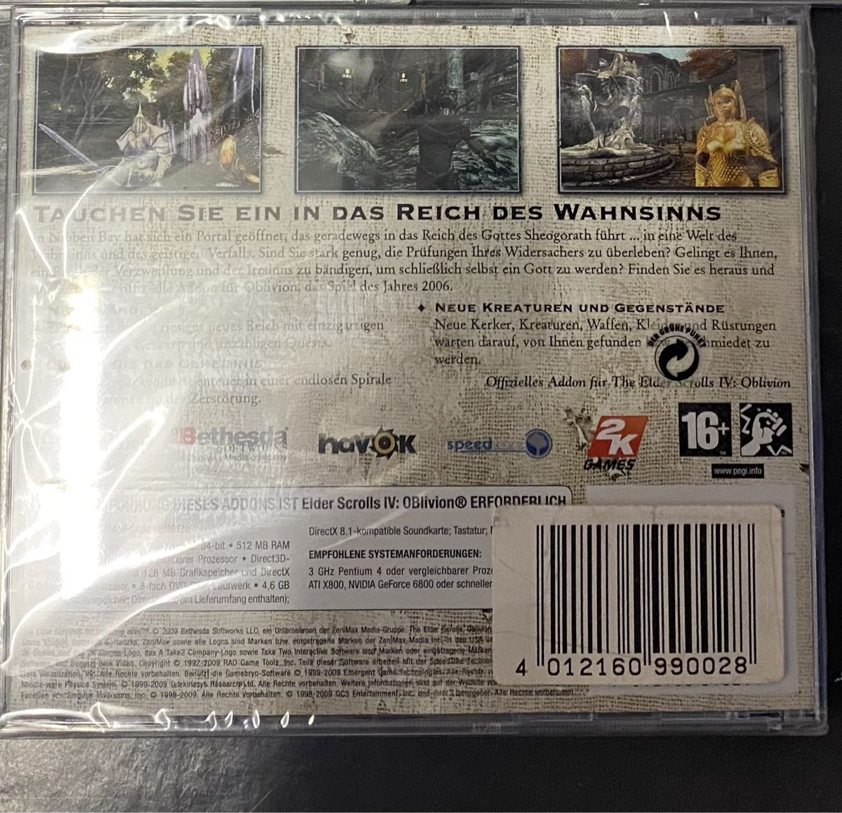 Spiele: The Elder Scrolls IV: Shivering Isles PC Addon für Oblivion – Neu und originalverpackt aus Basel von spider-loc 1