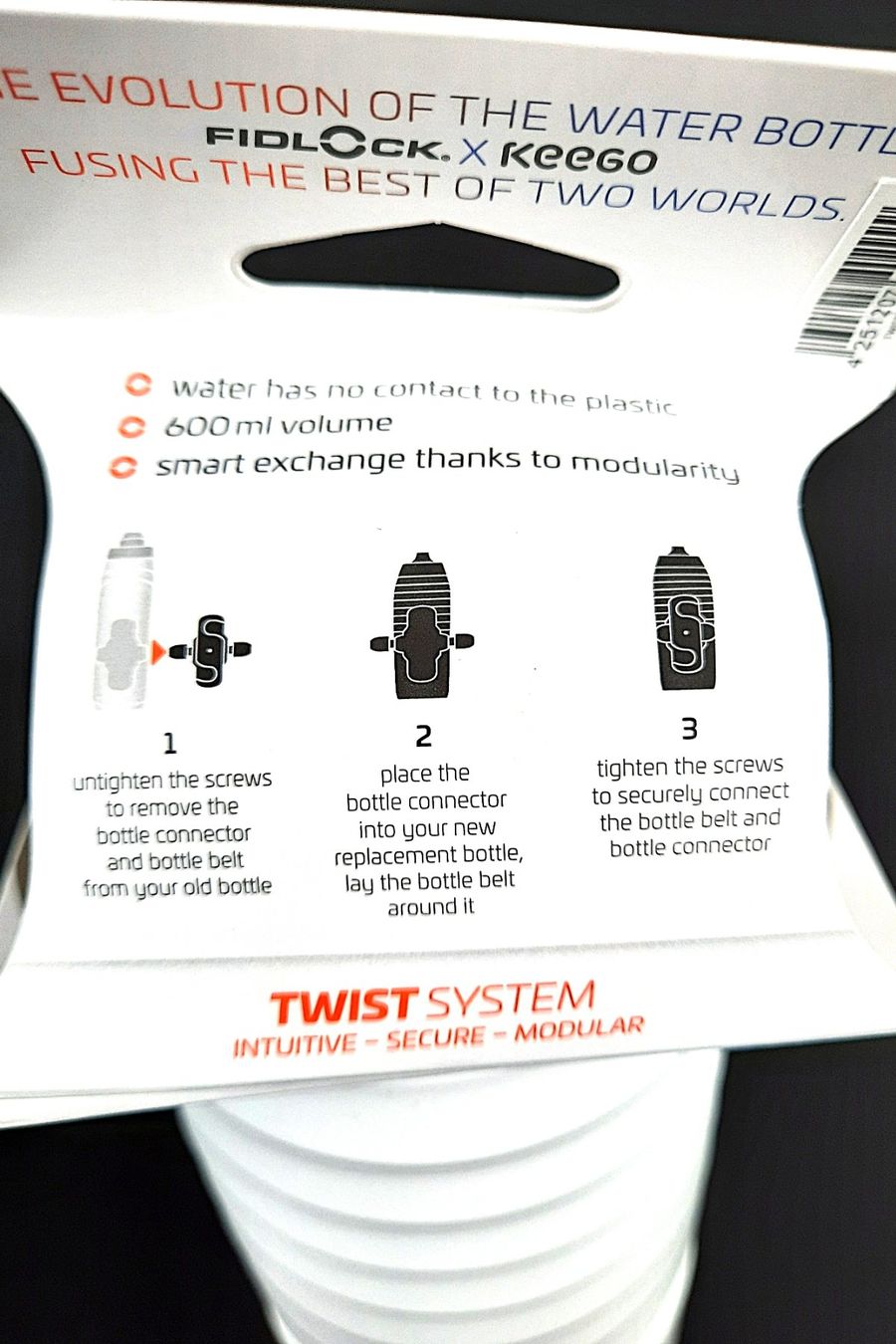 Thermos Gourdes & Thermos: FIDLOCK Twist Keego Wasserflasche – Neuf (Voir description) à Beinwil am See par Restwert_Beinwil 2