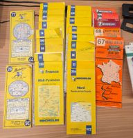 25 cartes Michelin vintage 1967-2005