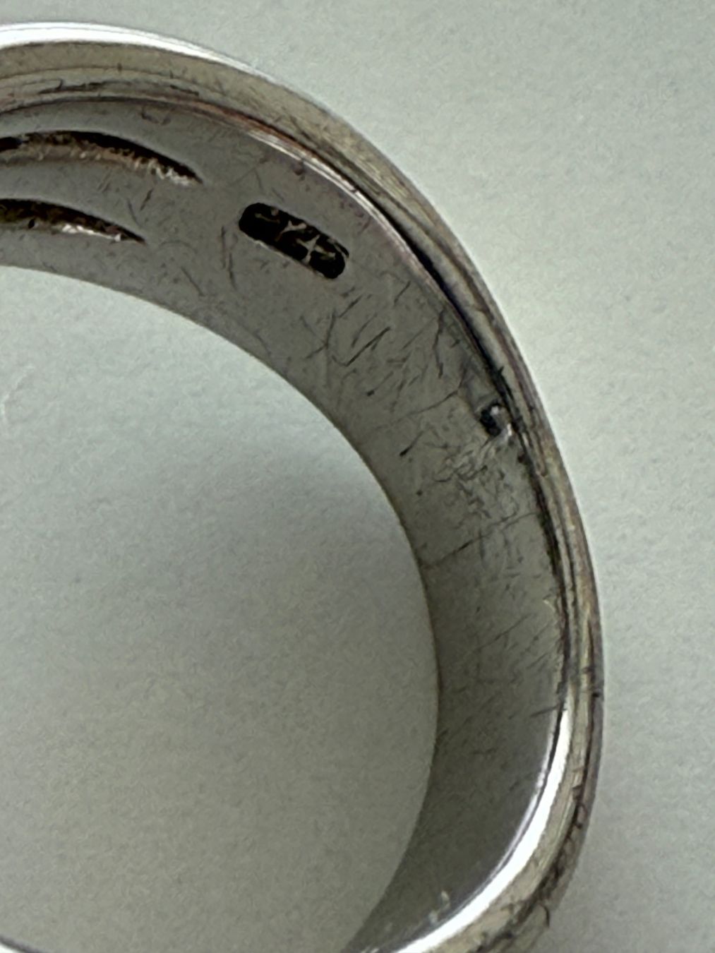 Anelli: Silberring mit Zirkonia und Perlen – Usato da Thun venduto da lie.sa 1