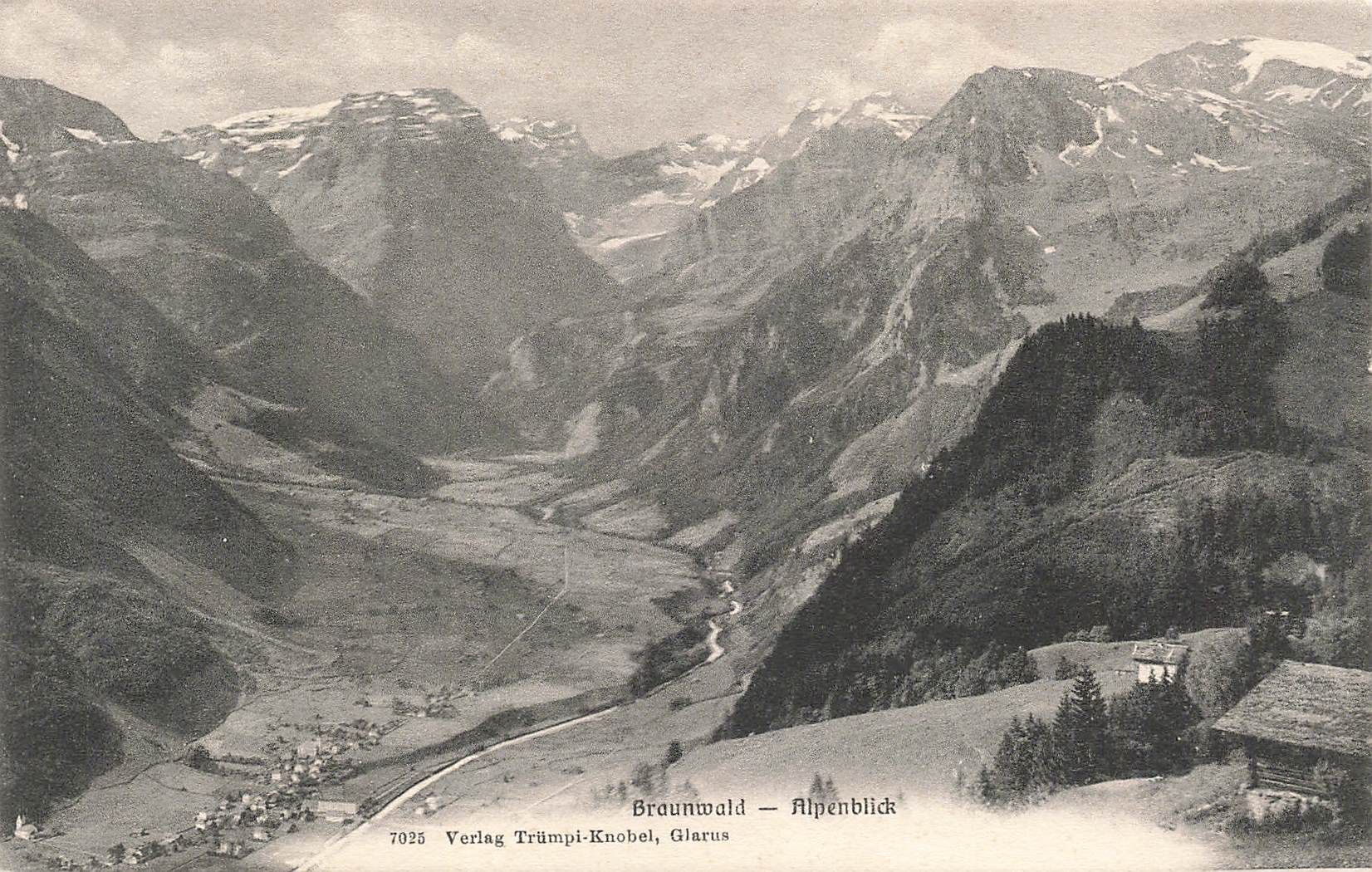 Cartoline postali: Braunwald Alpenblick – Usato da Biasca venduto da Blenio71