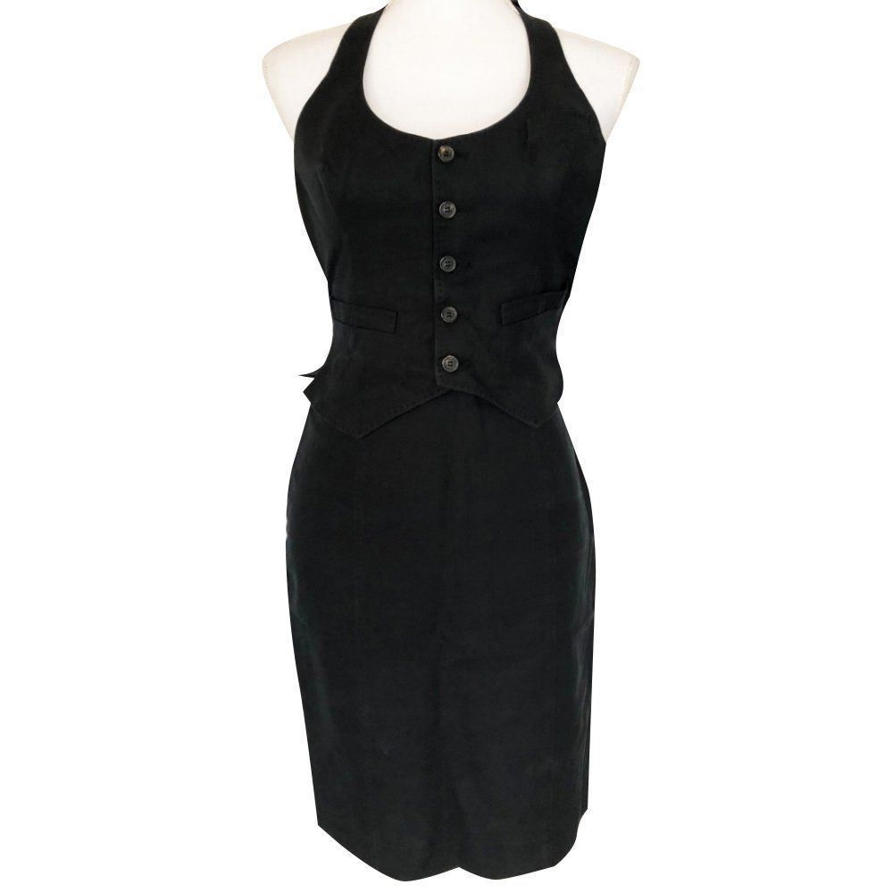 Dsquared2 Kleider: Robe smoking Dsquared2 noire taille 36 – Gebraucht aus Cheseaux sur Lausanne von pan_skd5