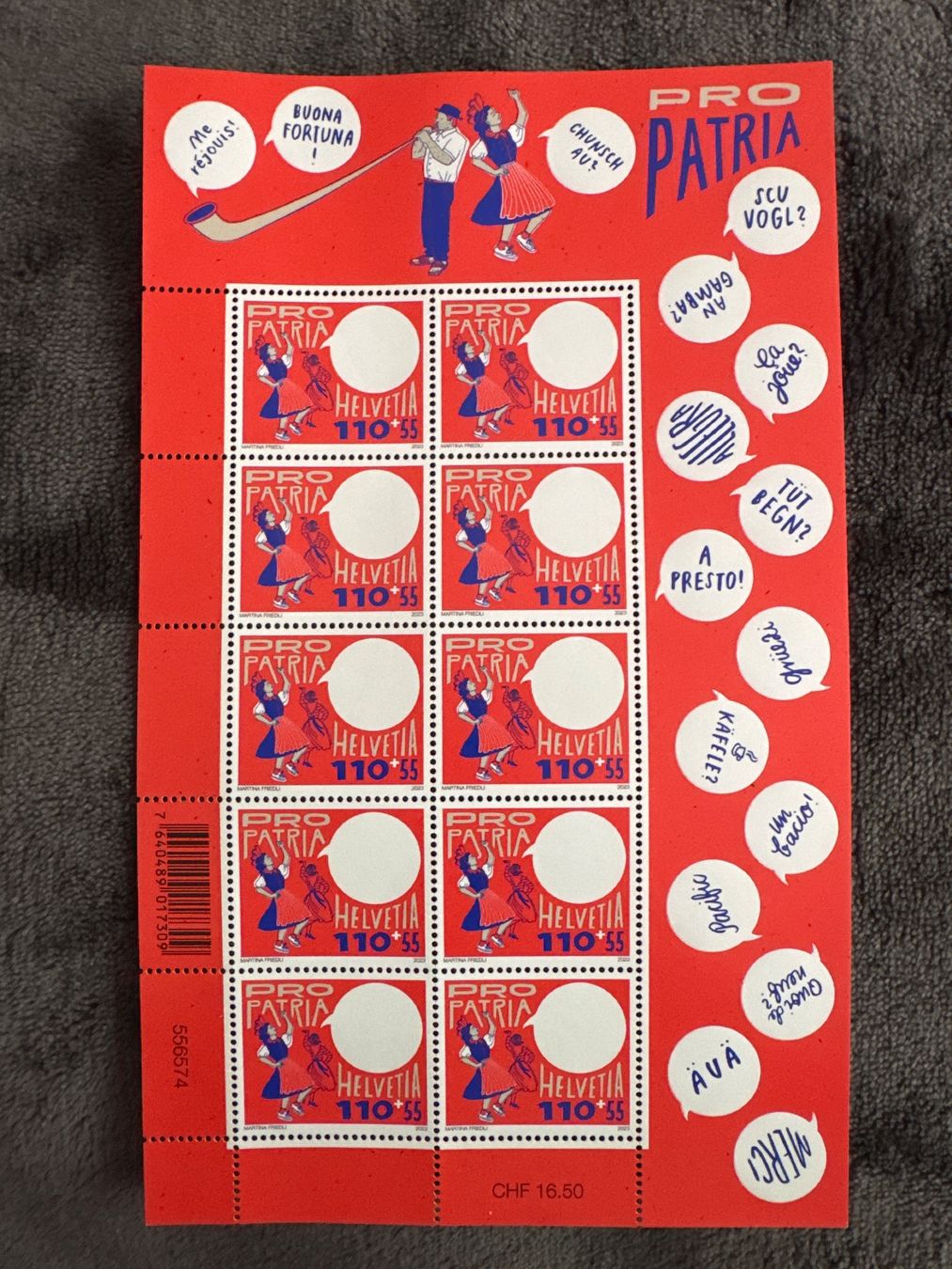Tutti i francobolli: MARKEN KLEINBOGEN 2023 PRO PATRIA , POSTFRISCH – Nuovo (secondo la descrizione) da Genève venduto da k1164
