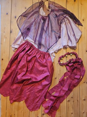 Hübsches Waldorf Kleid Prinzessin, Blumenelfe... Verkleiden