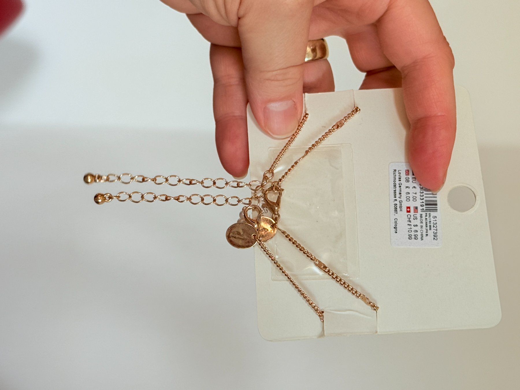 Altri gioielli: Bracelet Lovisa perles et chaînettes neuf – Nuovo e nell'imballaggio originale da Genève venduto da AGBERG 6