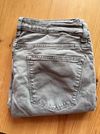 Zara pantalon gris/taupe, Taille 38-40 Coupe Slim