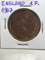 GB - 1 penny - 1947 - Georges 6