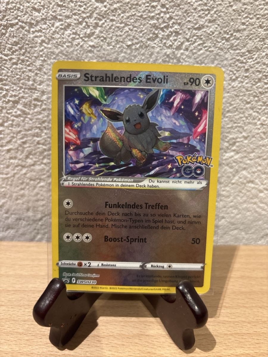 Pokémon Carte collezionabili: Strahlendes Evoli – Nuovo (secondo la descrizione) da Anglikon venduto da raf_7sml