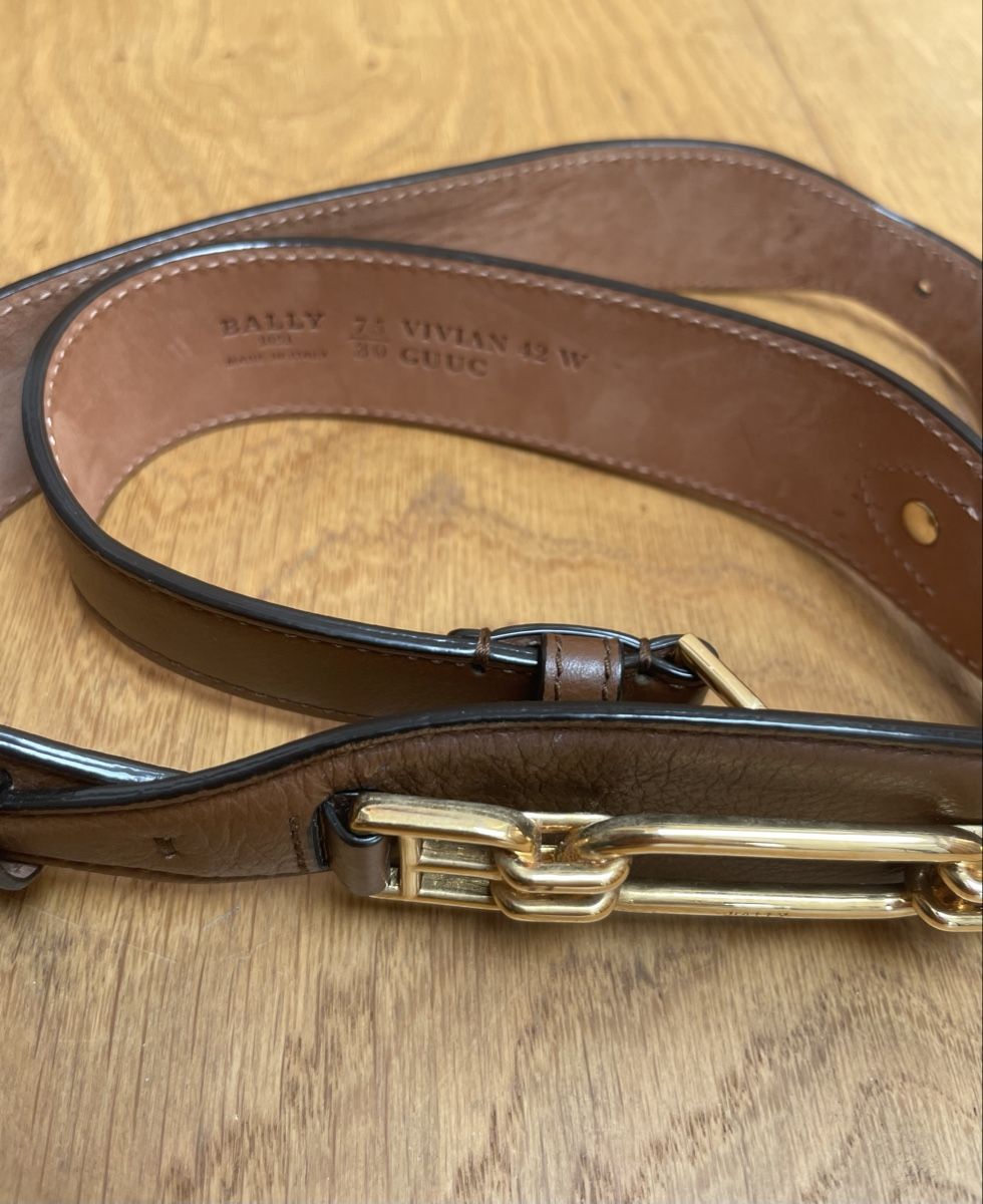 Bally Cinture: Beige Bally belt – Usato da Yverdon-les-Bains venduto da pen_bbz8 1