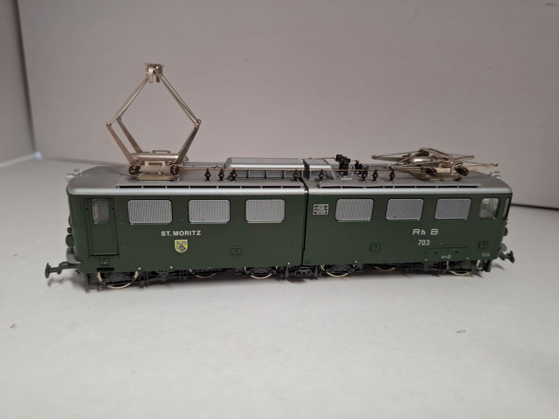 Bemo Modellini di ferrovie: BEMO HOe/H0m Elektrolok analog – Usato da Stettlen venduto da hof_psy8 2