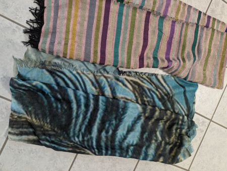 Schal 2 Stück mit Muster