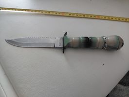 Survival Messer mit Kompass, Top!