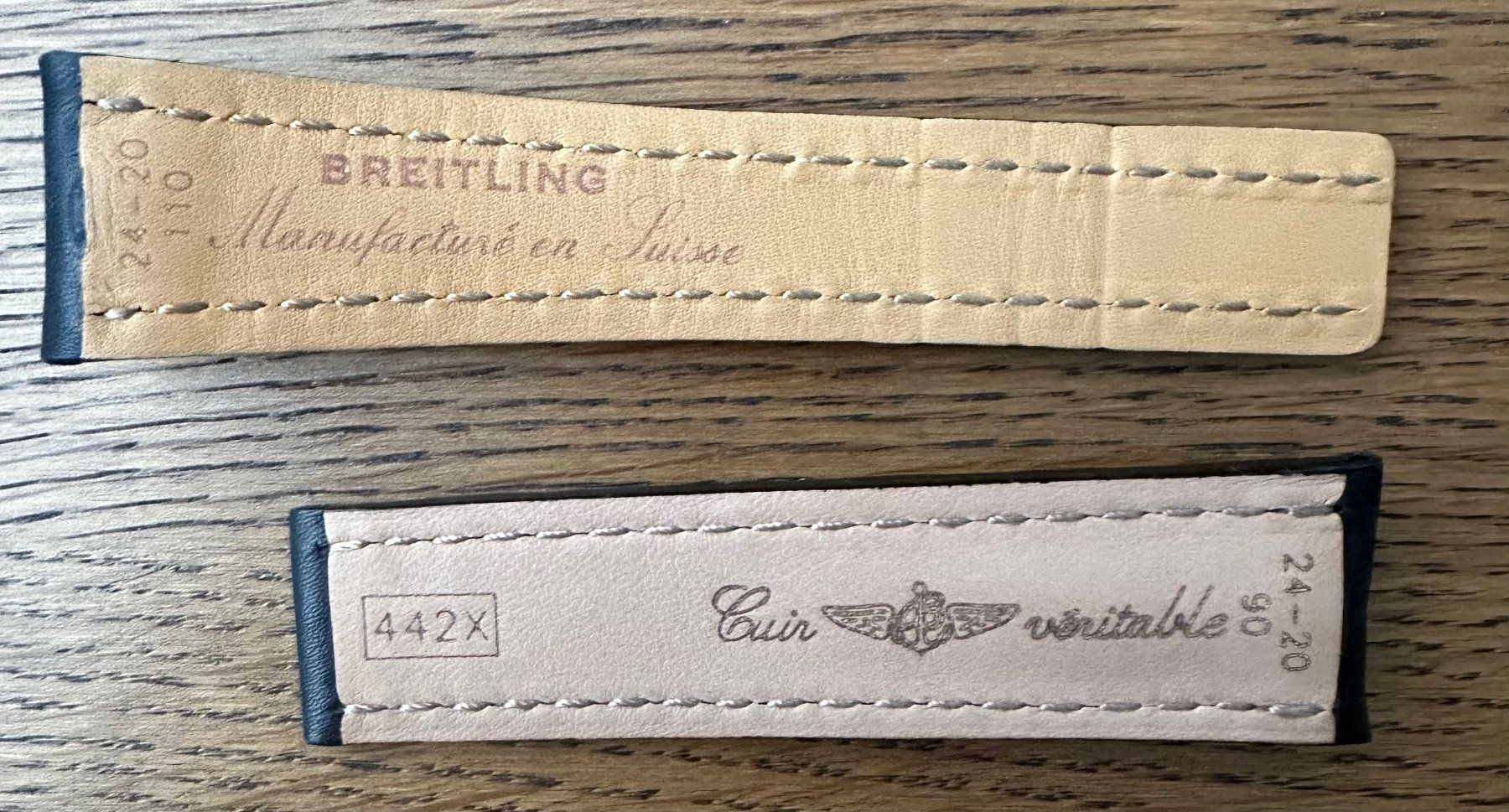 Bracciali & Braccialetti: Breitling Kalb Band – Nuovo (secondo la descrizione) da Bonstetten venduto da Mr.P 2
