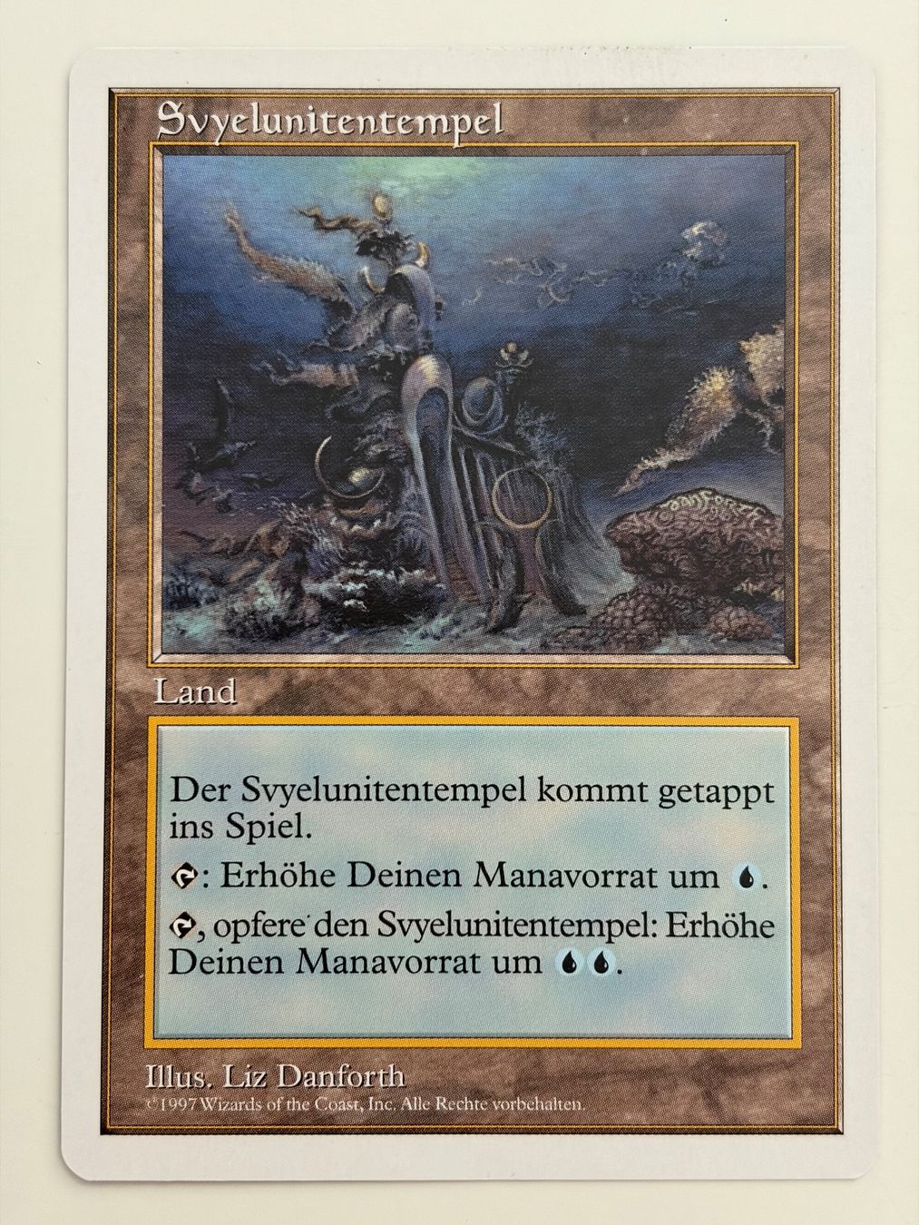 Magic The Gathering Cartes à collectionner: Svyelunitentempel - 5th Edition – D'occasion à Bonstetten par ddiederichs