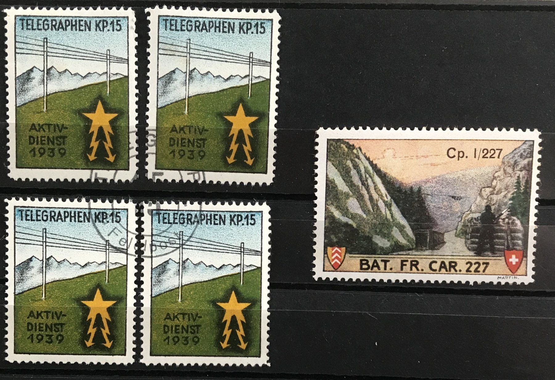 Tutti i francobolli: BRIEFMARKEN SCHWEIZER ARMEE – Usato da Ostermundigen venduto da wini63