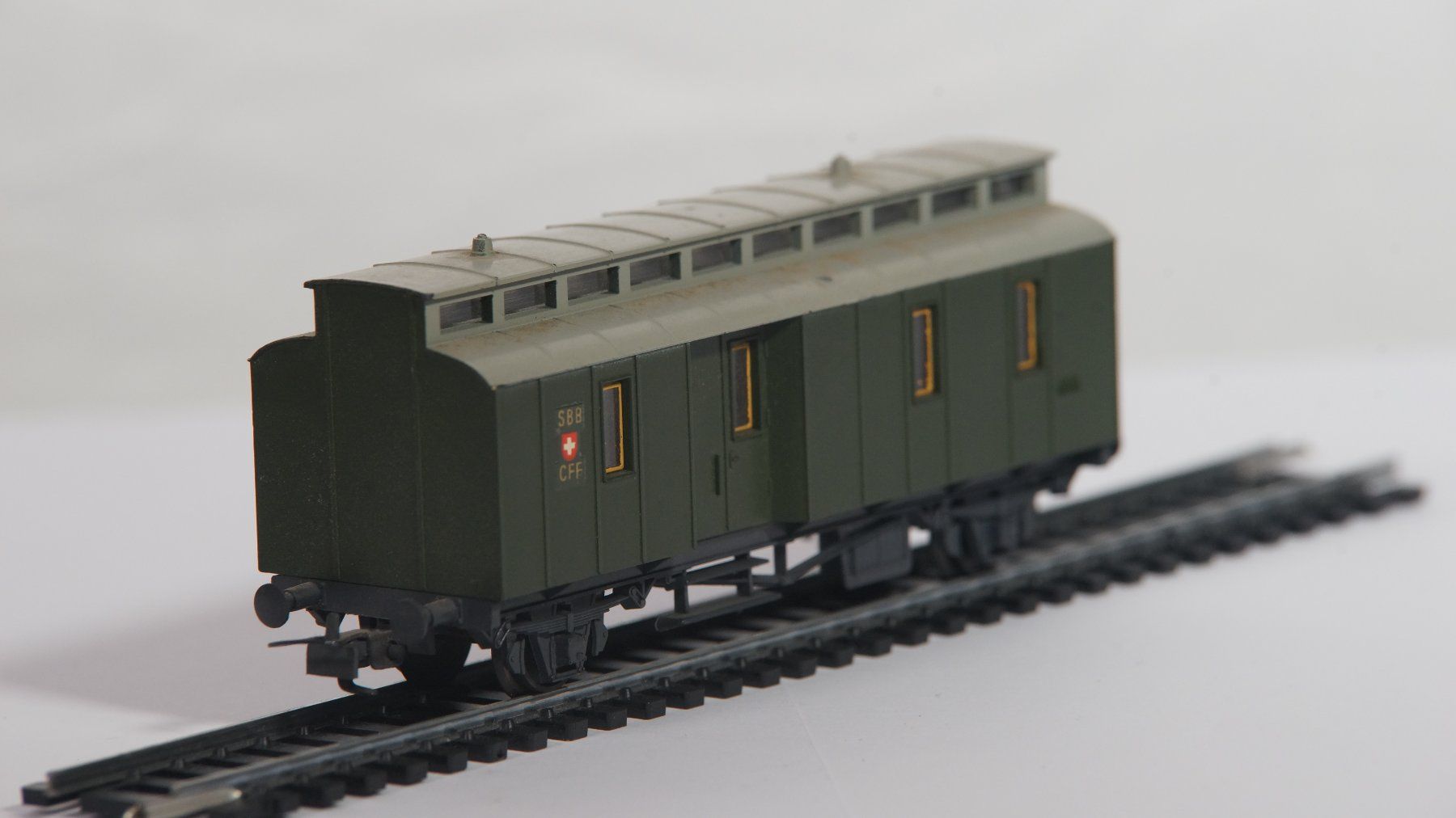 Liliput Modelleisenbahnen: Liliput SBB-Post- oder Gepäckwagen H0 – Neu (gemäss Beschreibung) aus Rebstein von osk_zt2c 1