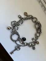 Manifique Bracelet Fossil  argenté parfait