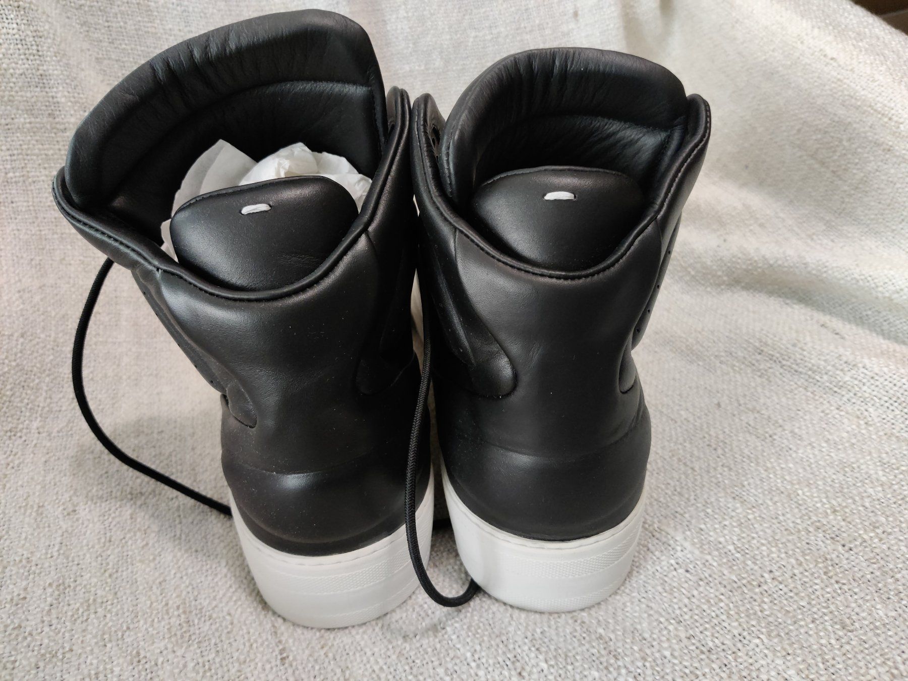 Maison Margiela Herrenschuhe: MAISON MARGIELA High Frequency Hightop sneaker US 12 EU 45.5 – Neu und originalverpackt aus Zürich von rgoller 4