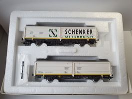 Märklin / Wagen-Set / Schenker / Schiebewandwagen / der ÖBB