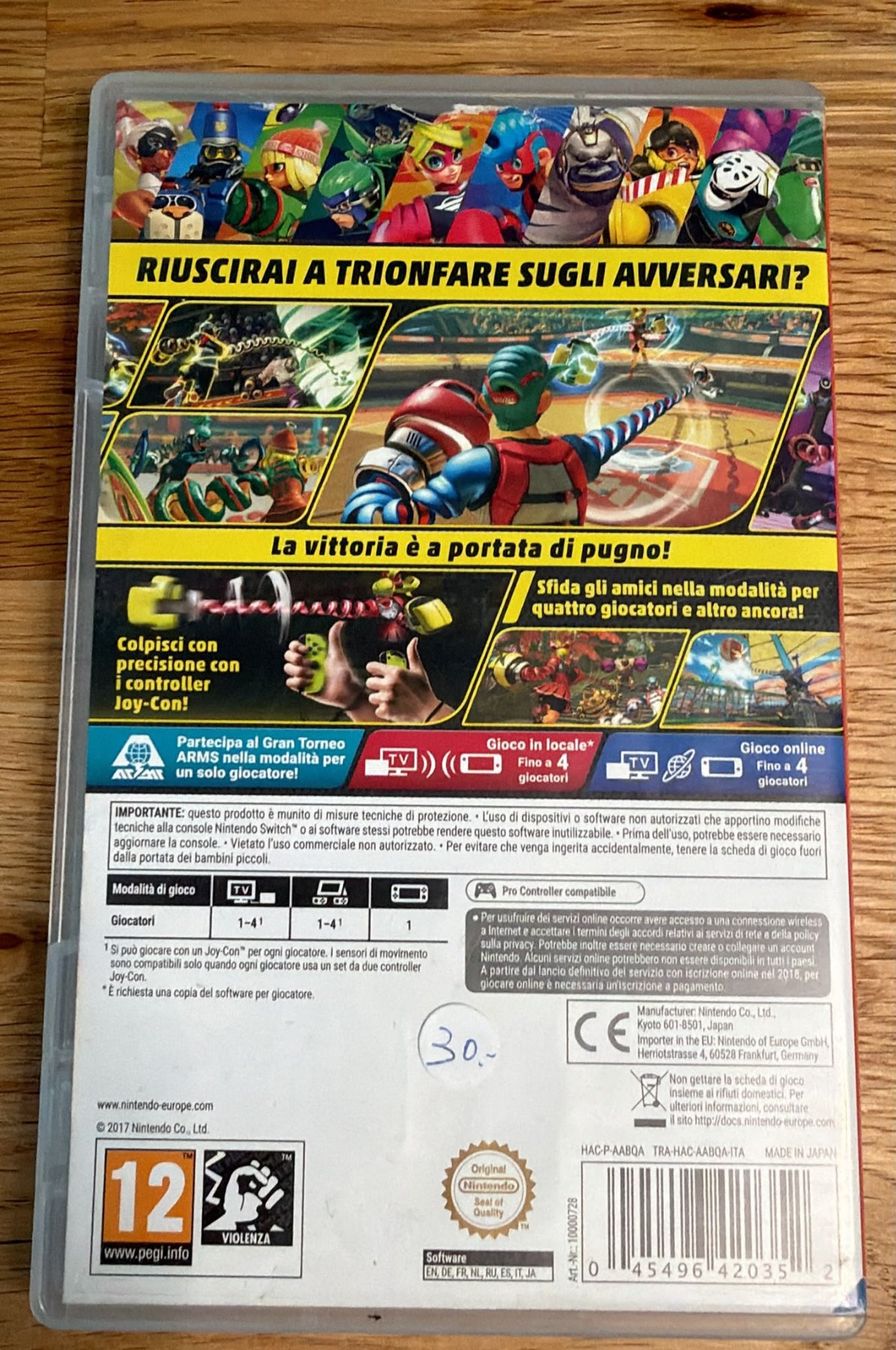 Nintendo Giochi: NINTENDO SWITCH ARMS – Usato da Zürich venduto da Frei-Occasionen 1