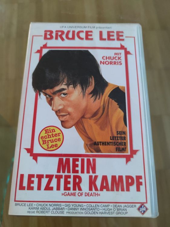 Bruce Lee VHs mein letzter Kampf Kaufen auf Ricardo